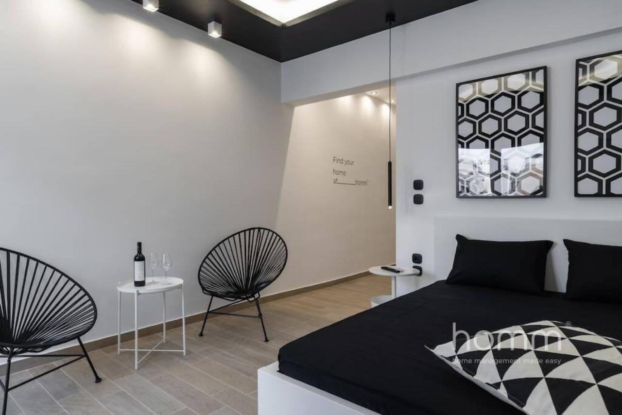 34Sqm Minimal Homm Apartment With Acropolis View Афины Экстерьер фото