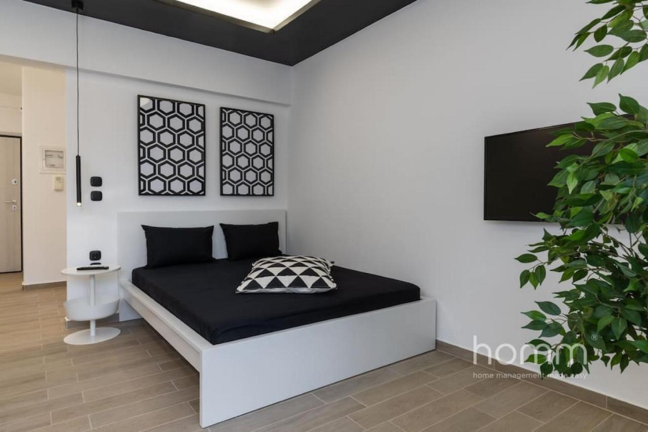 34Sqm Minimal Homm Apartment With Acropolis View Афины Экстерьер фото
