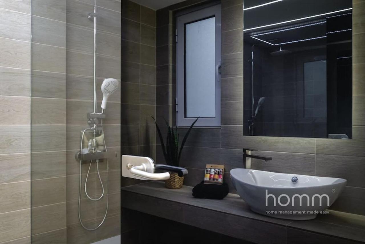 34Sqm Minimal Homm Apartment With Acropolis View Афины Экстерьер фото