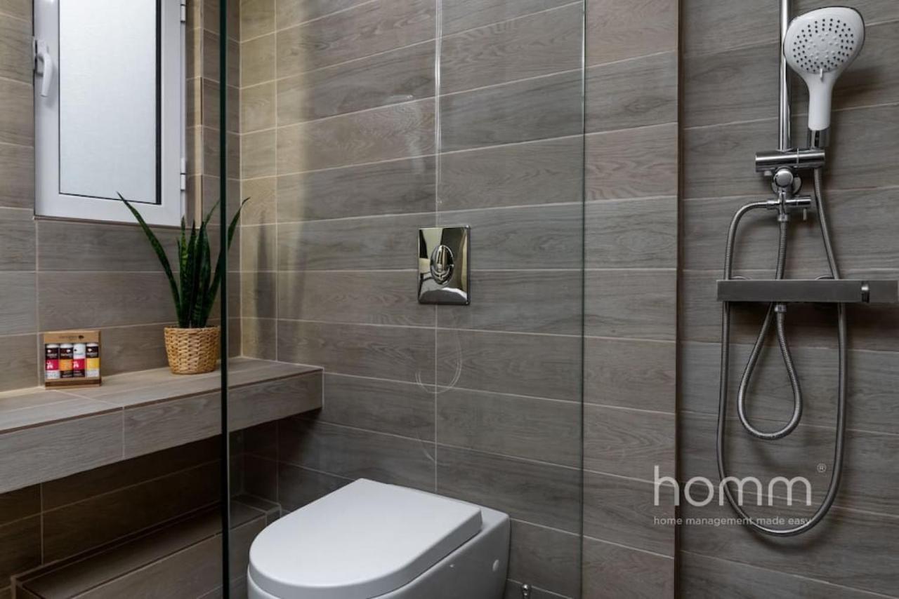 34Sqm Minimal Homm Apartment With Acropolis View Афины Экстерьер фото